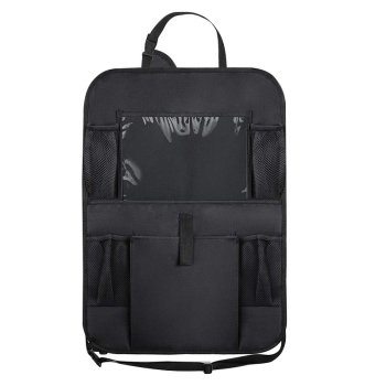 Telcon Car Seat Back Organizer, 61x41.5 cm, Black
