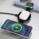Dudao A11S Foldable 3-in-1 Wireless Charger Compatible with MagSafe, 15W, Black