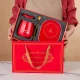 Electric Mug Warmer with Mug DA27C, Red