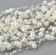 Ruhhy 22499 Christmas Tree Pearl Garland 5m, White
