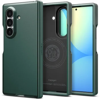 Spigen Tough Armor Pro MagFit Case for Samsung Galaxy Z Fold 8 Ultra - Dark Green