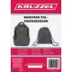 Kruzzel 24530 School Backpack 22L with Shoe Bag, Checkered