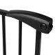 Nukido Adjustable Safety Gate for Stairs 75-115 cm 718300, black