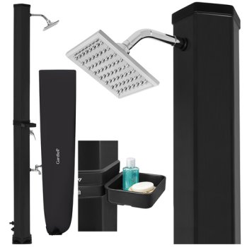Outdoor Solar Shower 40L Gardlov with Foot Tap and 360° Head