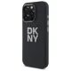 DKNY iPhone 16 Pro Max Case Liquid Silicone Metal Logo, Black