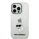 Karl Lagerfeld Ikonik Choupette iPhone 14 Pro Max Transparent Hardcase