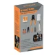 Bigstren 25835 Network Cable Tester and Tool Kit, Black/Orange
