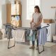Extendable Clothes Drying Rack 27m Large Capacity Folding Laundry Stand, Black