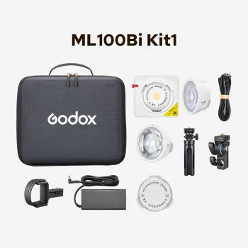 Godox ML100 Bi-color Kit 1 LED Video Light