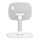 Adjustable Tablet and Phone Desk Stand Baseus Seashell, white