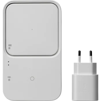 Samsung Wireless Charger Duo 15W with Mains Charger and Cable, White