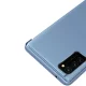 Clear View Case Flip Cover for Samsung Galaxy A03s (166.5), Blue