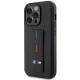 BMW iPhone 14 Pro Max Case Grip Stand Hot Stamp, Black