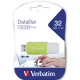 Verbatim DataBar USB 2.0 Flash Drive 32GB, Green (49454)