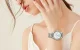 COLMI L28 Smart Watch 1.32\" AMOLED, Silver-green with Steel Strap