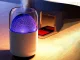 Ultrasonic Air Humidifier and Aroma Diffuser with LED Light, 300 ml
