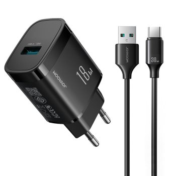 USB Wall Charger Joyroom JR-TF4 18W with USB-C Cable