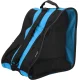 Skate Bag for Ice Skates, Roller Skates and Ski Boots, Black and Blue
