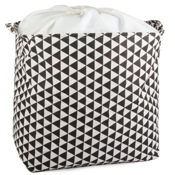 90L Foldable Laundry Hamper with Handles Large Storage Basket for Toys and Clothes