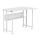 Maclean MC-126 L/W Folding L-Shape Desk, 100x73cm, White