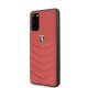 Ferrari Samsung Galaxy S20 Case Heritage Quilted, Red