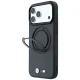 BMW Kevlar Ring Stand 360 MagSafe Case for iPhone 18 Pro Max / 17 Pro Max, Dark Gray