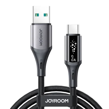 Joyroom S-A60 StarTalk USB-A to USB-C Cable 3A 1.2m - Black