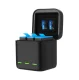 Telesin GP-BCG-901 3-Slot Charger Box for GoPro Hero 12 / 11 / 10 / 9