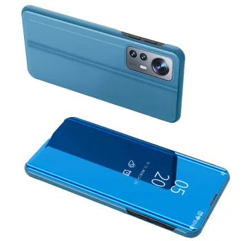 Clear View Case Flip Cover for Xiaomi 12 Lite, Blue