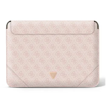 Laptop Sleeve Guess 4G Uptown Triangle 13-14" Pink