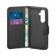 Puro Booklet Case for Samsung Galaxy S25, Black