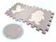 Kids Foam Floor Puzzle Mat Animals - 36 pcs, 30x30cm