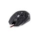 Rebeltec DIABLO Gaming Computer USB Wire Mouse, Black-Red