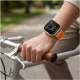 Tech-Protect Nylon Strap for Huawei Watch Fit 3 / 4 / 4 Pro / 5 / 5 Pro, Orange
