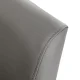 Hairdressing Chair Gabbiano Lucca Grey with Black Base