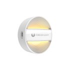 Motion Sensor LED Night Light Forever Light PURE FLC-20 ALMA PIR Rechargeable, White