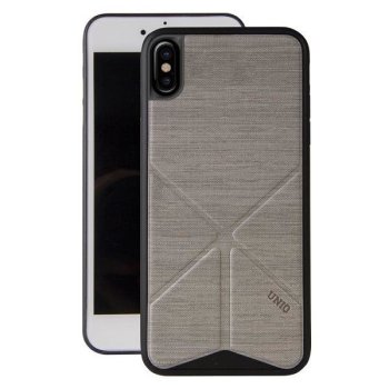 Apple iPhone X / Xs / 10 Uniq Etui Transforma Ligne Case Cover, Grey