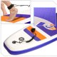Надувная Одноместная Доска SUP для Отдыха, 380см (до 160кг) l Inflatable...