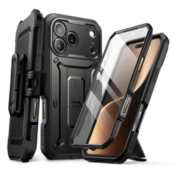 Supcase iPhone 17 Pro Case Unicorn Beetle Pro, Black