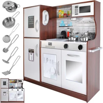 Kruzzel 22114 Kids Wooden Toy Kitchen
