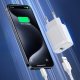 USB Wall Charger Joyroom JR-TF4 18W with USB-C Cable White