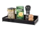 Hanging Kitchen Spice Rack, Black, 30 cm