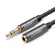 Ugreen AV118 3.5mm Audio Extension Cable (M/F) 1m, Silver