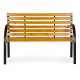 Wooden Garden Bench with Backrest 122x57 cm MultiGarden