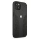 Apple iPhone 13 mini 5.4\" BMW Leather Curve Perforate Case Cover (BMHCP13SRSPPK), Black