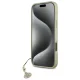 Guess GUHCP16LGF4GBR iPhone 16 Pro 6.3" brown/brown hardcase 4G Charms Collection