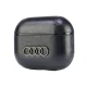 Audi Leather Big Logo Case for AirPods 3 Black