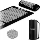 NEO Sport NS-901 Acupressure Acupuncture Massage Mat Set with Pillow, 127x48cm, Black/Gray