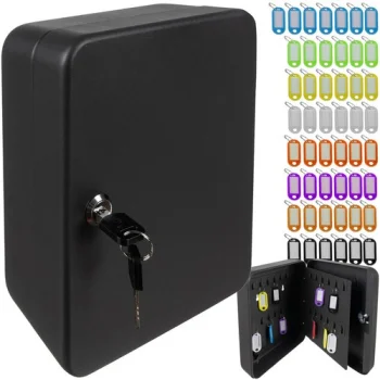 Malatec Key Safe / Box for 48 Keys, Graphite