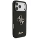 Guess Fixed Glitter Big 4G Case for iPhone 17 Pro Max Black